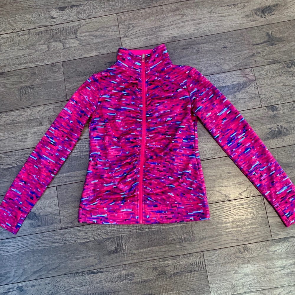 Cute Athletic Hot Pink Jacket